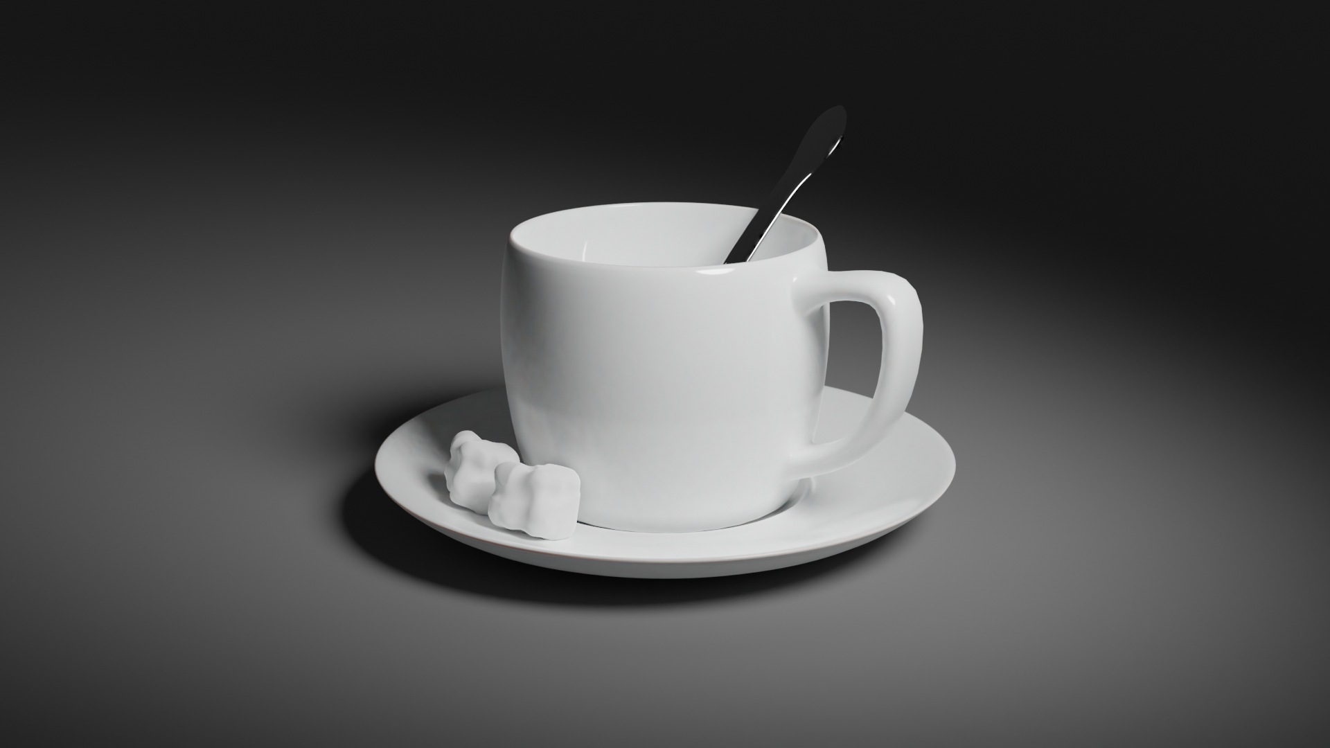 A render of a cup of tea